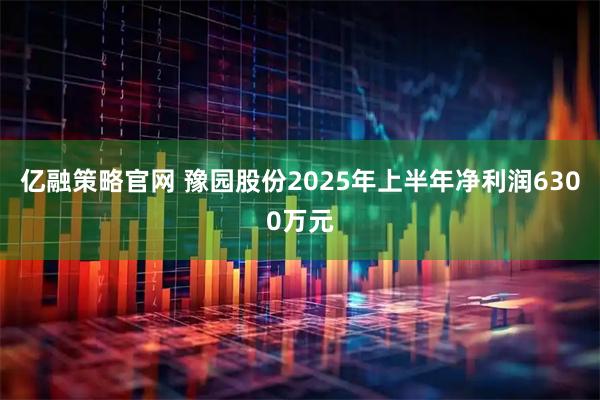 亿融策略官网 豫园股份2025年上半年净利润6300万元